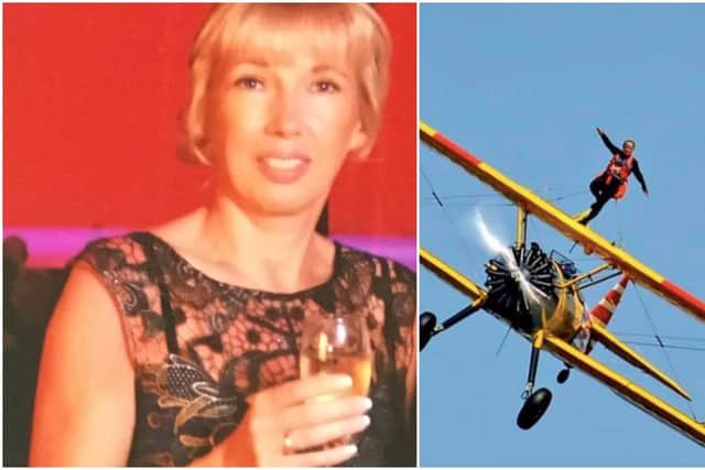 Mandy Hollingworth is soon to take to the skies!