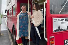 Visitors will be able to hop on and off the red bus to travel around Greasley parish for the day.