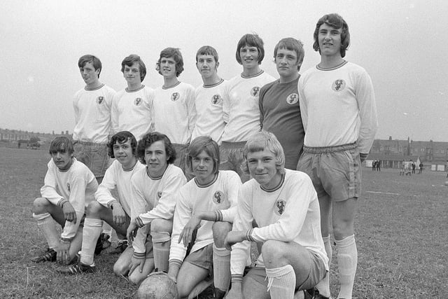 The Mansfield Town B Team line up in 1972. Do you remember any of these players?
