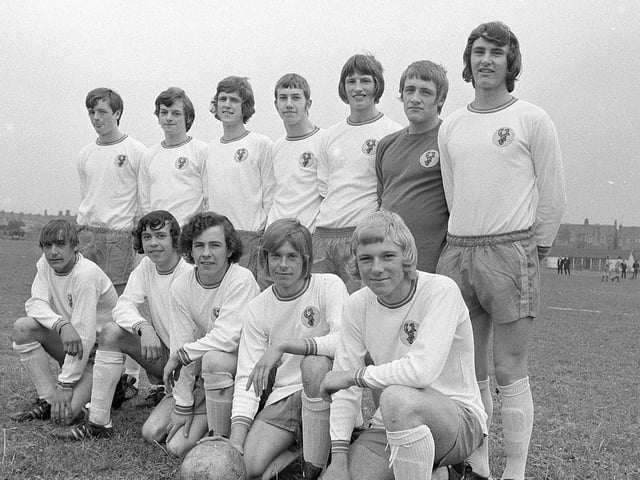 The Mansfield Town B Team line up in 1972. Do you remember any of these players?