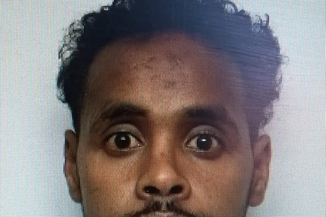 Adan, 34, is wanted in connection to a burglary in Shalesmoor on 26 August 2019. He is known to frequent Sheffield city centre and Spital Hill, and has connections to Burngreave and Darnall.