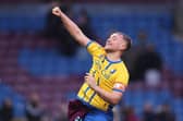 Louis Reed of Mansfield Town celebrates victory following the Emirates FA Cup Fourth Round match between Burnley and Mansfield Town at Turf Moor on February 14, 2026 in Burnley, England. (Photo by George Wood/Getty Images)
