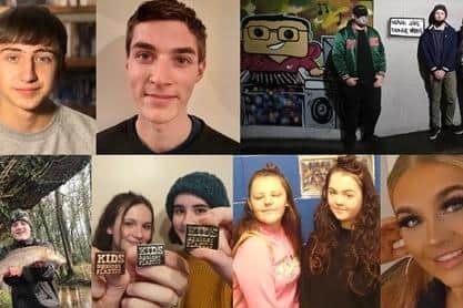 The winners of 2020’s Nottinghamshire 4Uth Awards.