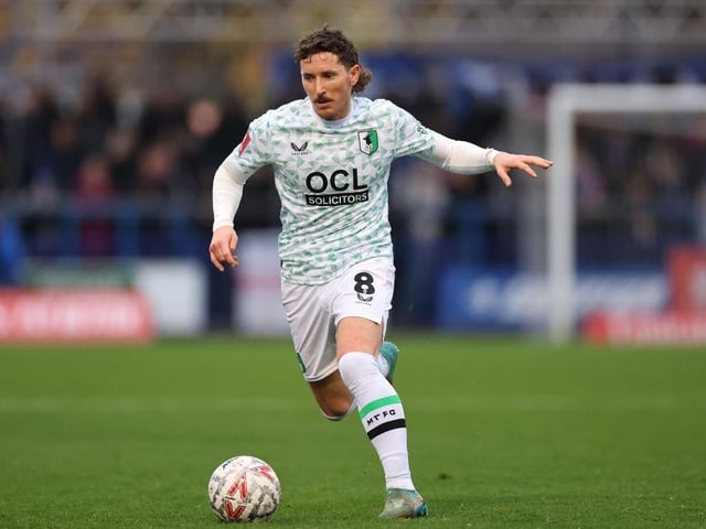 What you see is what you get. Lewis worked hard in the centre of the park with his typical bustling display. Combined well with Reed, after replacing Maris, to give Stags control of the game. Denied winner on the stroke of full-time after a brilliant reaction save by Max Crocombe.