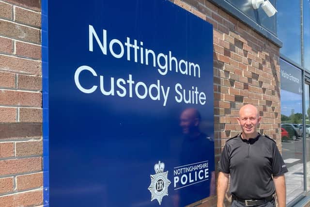 Sgt Rich Welbourne is retiring from Nottinghamshire Police