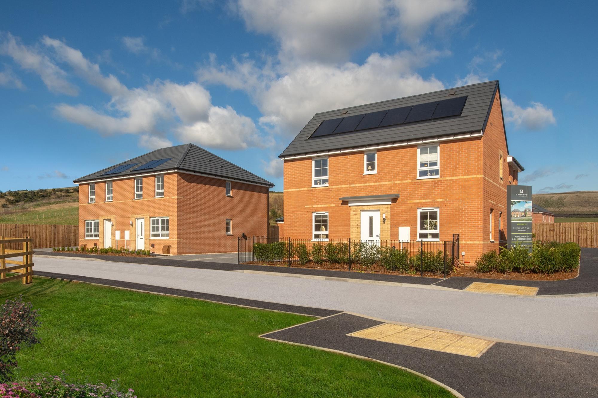 Discover brand-new homes ready to move into at Edwinstowe development