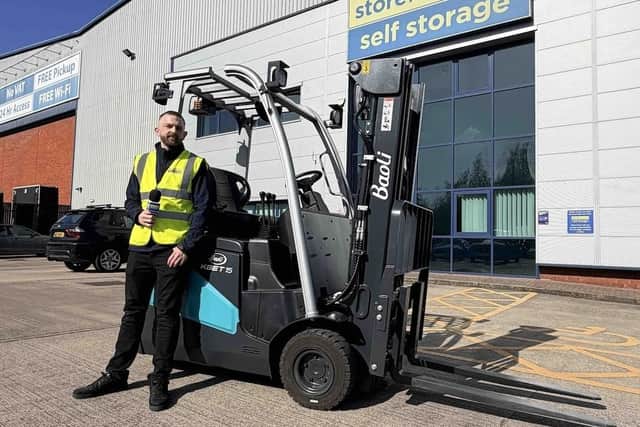 Michael Crossley, a store manager at Store First