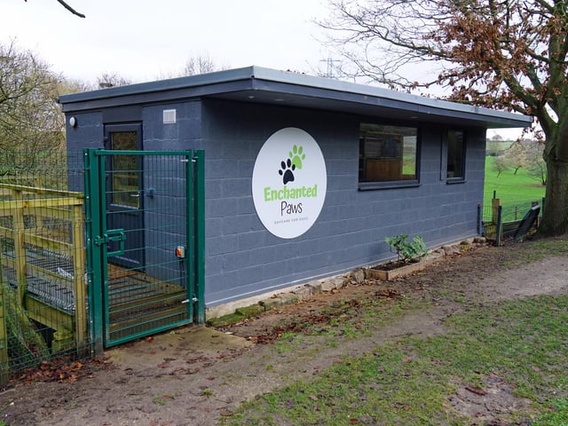The day care will include staff taking dogs on woodland walks during their stay.