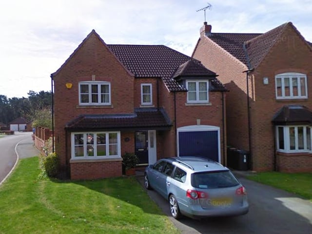 Sold in March for £315,000.