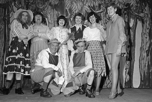 Panto time for St John's Church in 1980