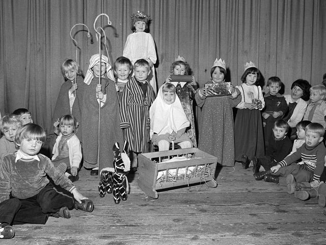 1980 Mansfield St Lawrences Playgroup Nativity