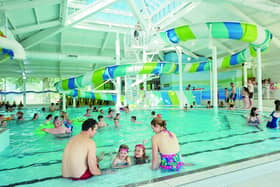 Indoor pool at Haven's Hopton Holiday Village in Norfolk