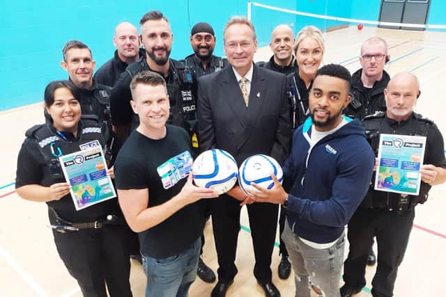 Police launch new weekly youth sports sessions in Mansfield