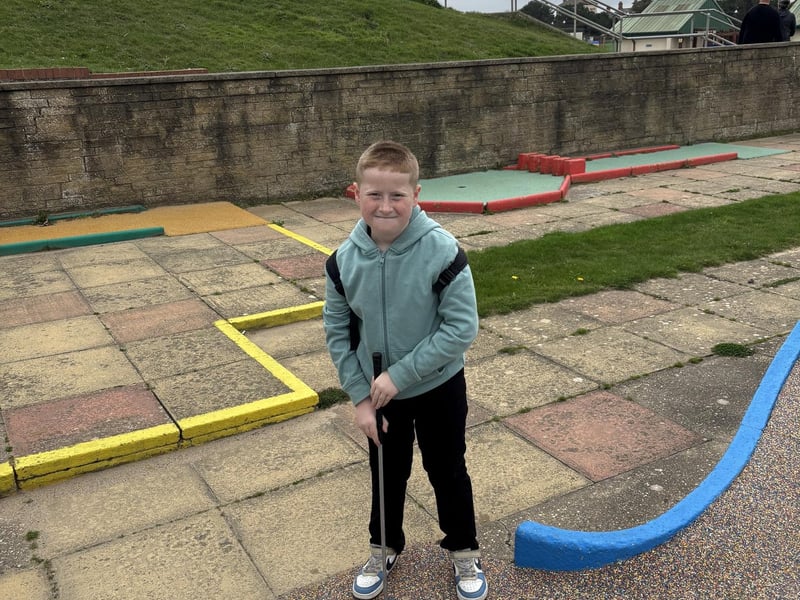 Spin yourslelf around in the opposite direction to the putting green and there is a pretty decent crazy golf course. It's cheap, it's somethimes super annoying, but in a good way. You're going to need a lot of luck  - and some fine golfing skills on some of the holes - if you're going to get away with a decent score. But, come the end, you'll certainly have enjoyed a course to challege and excite.