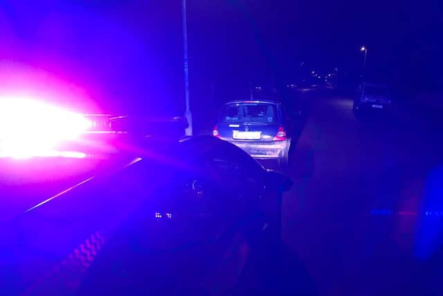 Officers arrested the two men in the Newark and Ollerton area.