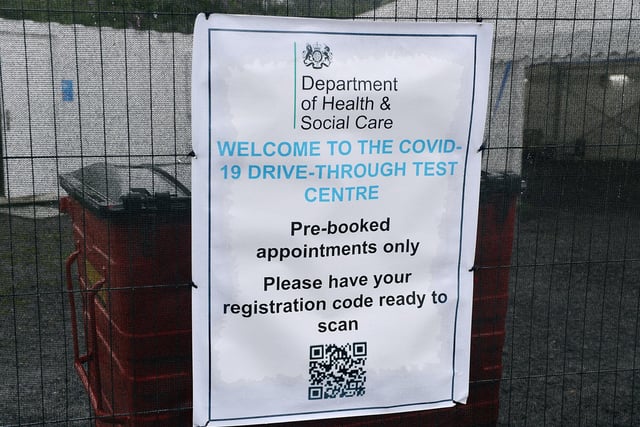 Visitors will receive a QR code when they book their appointment slot online. This will be scanned at the first station before people are asked if they are OK to do the test themselves.

You can also book a test by calling 119, not 101.