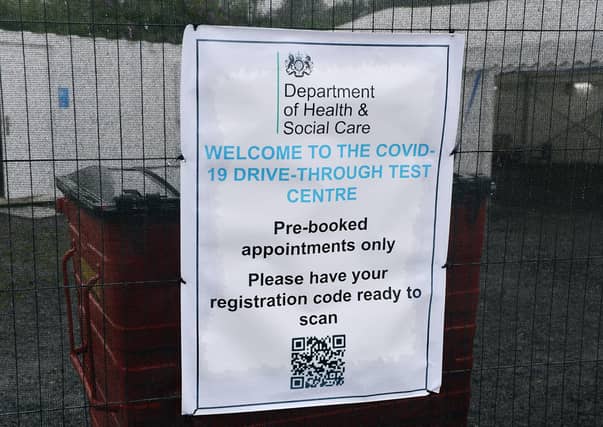 Visitors will receive a QR code when they book their appointment slot online. This will be scanned at the first station before people are asked if they are OK to do the test themselves.
You can also book a test by calling 119, not 101.