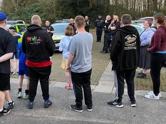Lots of people attended the event.