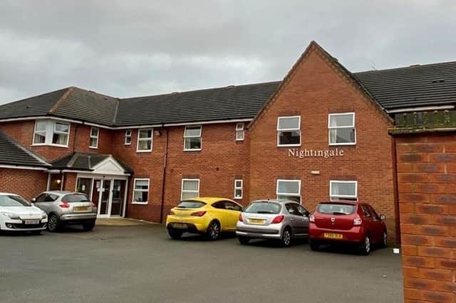 The Nightingale Nursing Home in Edwinstowe, which has been rated 'Good' by Care Quality Commission inspectors.