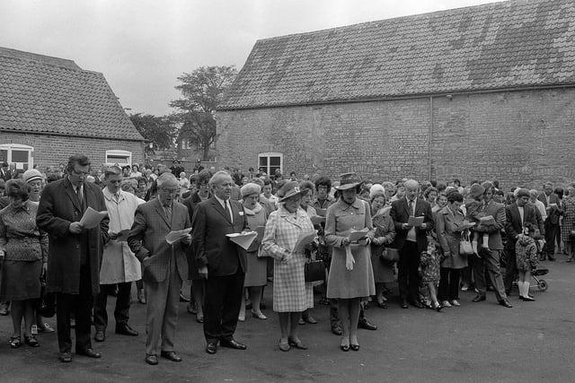 Warsop Parish Centre opened in 1972.