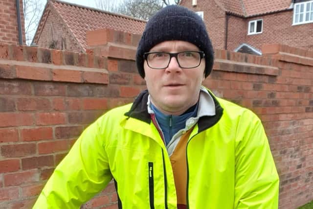 Adam Richmond, who has been hit by multiple myeloma, for which there is currently no cure.