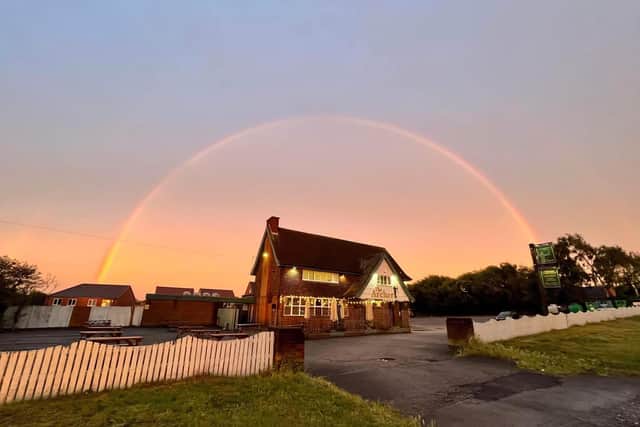 The photo was shared on Facebook by The Archer, of Warsop Lane, Rainworth.