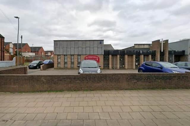 Another shot of the current Chesterfield Road South Methodist Church in Mansfield, which could soon be demolished. (PHOTO BY: Google Maps)