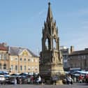 Market Place, Mansfield, could become a 'garden square' under the plans.