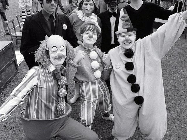 Fun at the fair in Mansfield in 1981.