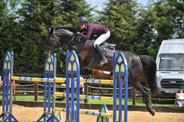 Charlotte Dyer & Annestown Royale Capitalist at Weston Lawns Equitation on Sunday (Credit: Simon Coates Photography)