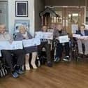 The Group of Residents from Ashmere Notts who took part in the project.
