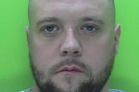 Jamie Strouther has been jailed for more than six months.