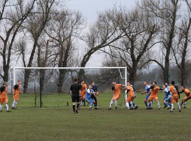 Action from Clipstone's big game at Swallownest.
