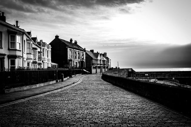 A moment of quiet in a Hartlepool street.