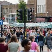The community comes together to enjoy last year's Ashfield Food Festival.