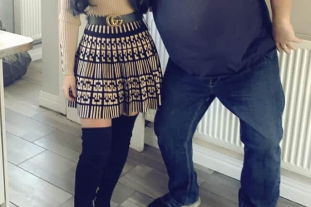 Mark Turner with daughter, Bethany Walker