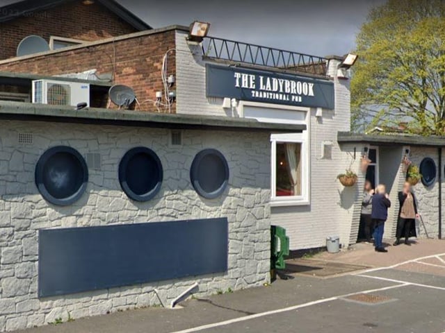 Ladybrook Hotel on Ladybrook Lane, Mansfield, was rated five out of five on January 22