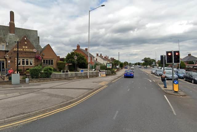 CCTV recorded Thomas Butler trying to flag down cars on Sutton Road.