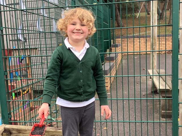 Pupil Kourtne Woolley at Oak Tree Primary School, Jubilee Way North, Oak Tree, Mansfield.
