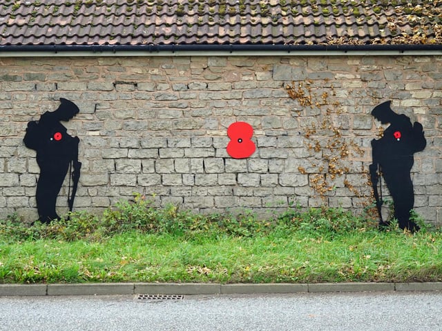 Organisers shared that the display has led to an increase in attendance at Remembrance services at the parish cenotaph each year.