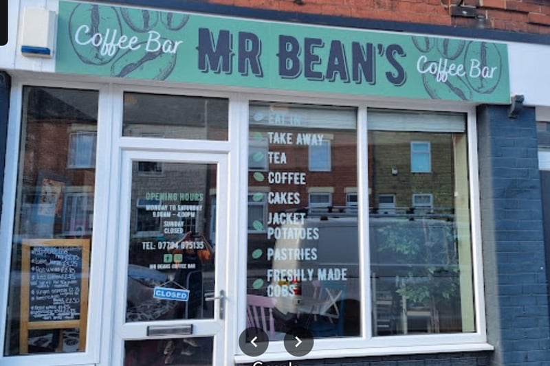 Mr Bean's Coffee Bar is on Newgate Lane, Mansfield.