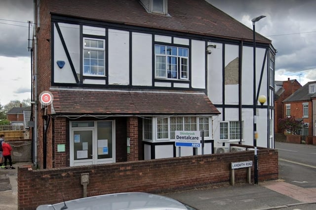 Shirebrook Dental Care on Station Road, Shirebrook, has a 5 out of 5 rating.