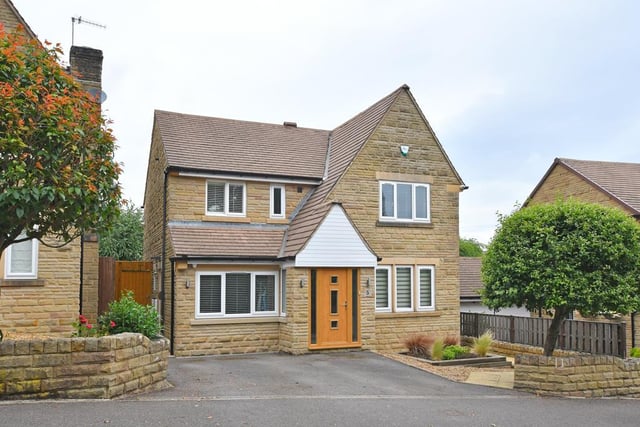 This four-bedroom detached house has a guide price of £495,000 (https://www.zoopla.co.uk/for-sale/details/55467379).
