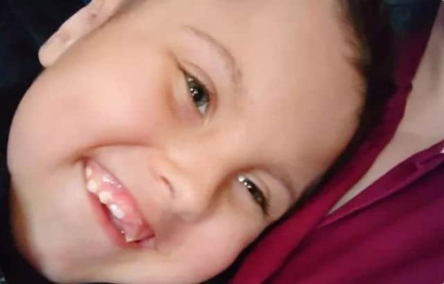 George Appleyard has been described by his sister as a "happy boy" who is always blowing kisses.