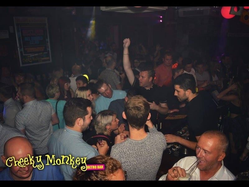 Busting out some moves on the dance floor