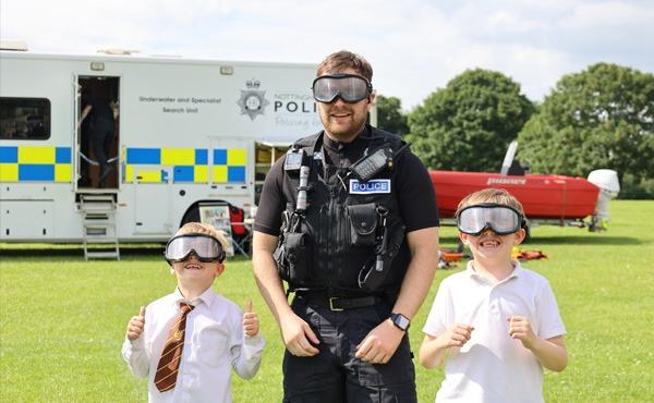 A free community event by Notts Police on Saturday 26 July in Carr Bank Park will see departments from across the force come together with information stalls and interactive activities. There will be police dog demonstrations, a chance to sit in the police car and rescue boat, and use a walkie talkie.
