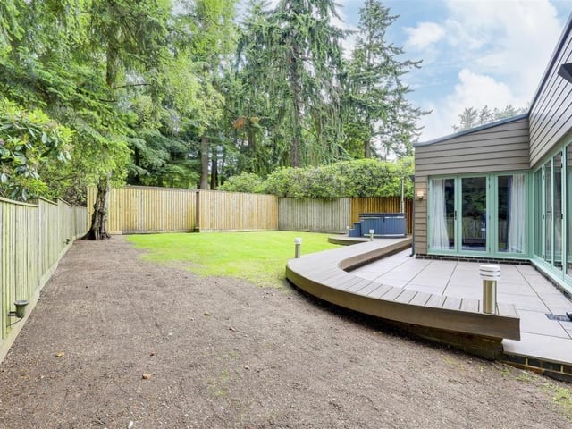 There are two decked seating areas and a patio area outside the bungalow. Ideal for relaxing in the summer sunshine.