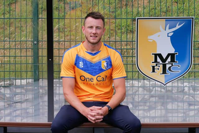 Ollie Clarke played for Bristol Rovers for 11 seasons but is now aiming for promotion with Mansfield.
