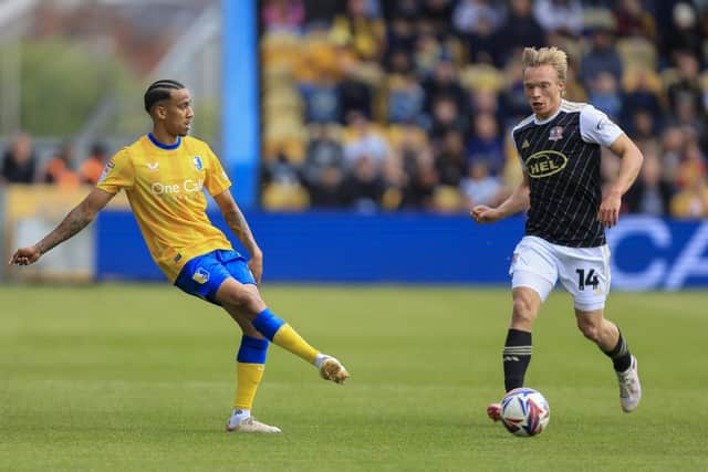 Action during the Sky Bet League 1 match against Exeter City FC at the One Call Stadium, 03 May 2025, Photo credit Chris & Jeanette Holloway / The Bigger Picture.media
