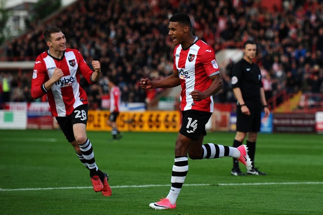 Ollie Watkins left Exeter for £6.5m to join Brentford in 2017.